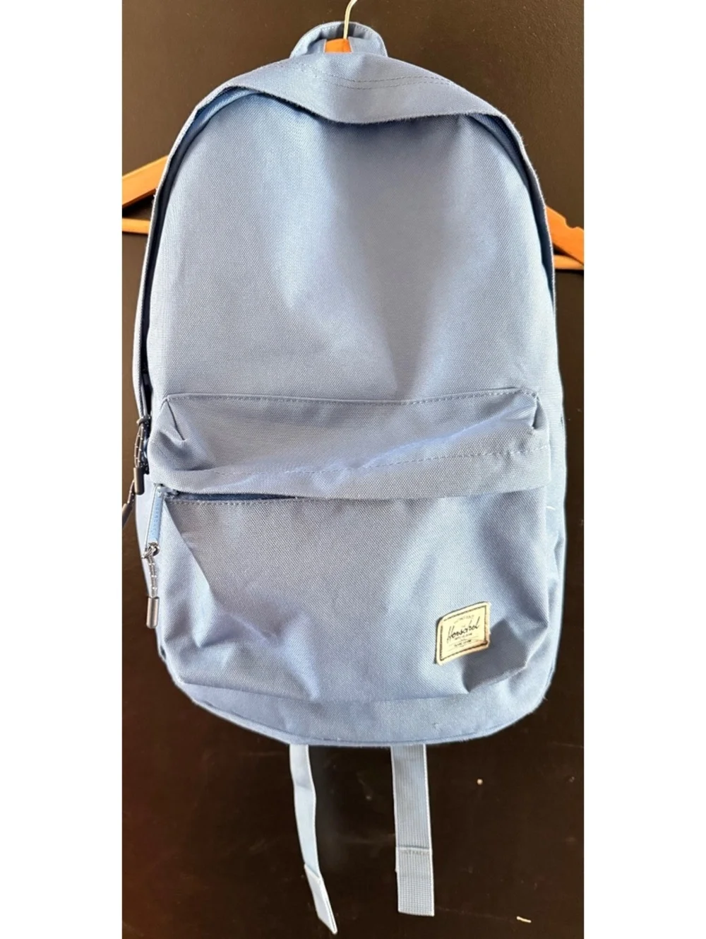 Herschel Supply Co. Light Blue Classic Backpack Red Stripe Lining